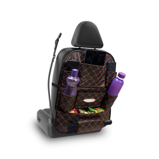 Car Seat Organizer Set left & Right for Car Storage Declutter Your Car and  Save Storage for Charger Pen Smartphone 